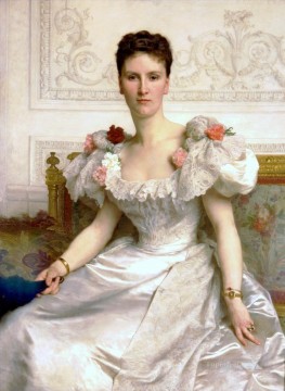  Madame Lienzo - Madame la Comtesse de Cambaceres Realismo William Adolphe Bouguereau